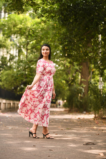 Angel Wardrobe: Presents new casual wear midi dress for women