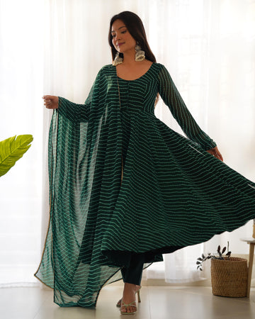 Angel Wardrobe: Presents heavy pure fox georgette laheriya print