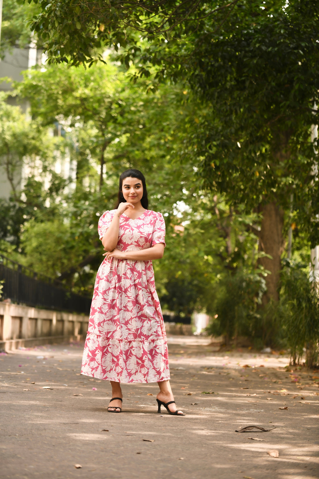 Angel Wardrobe: Presents new casual wear midi dress for women