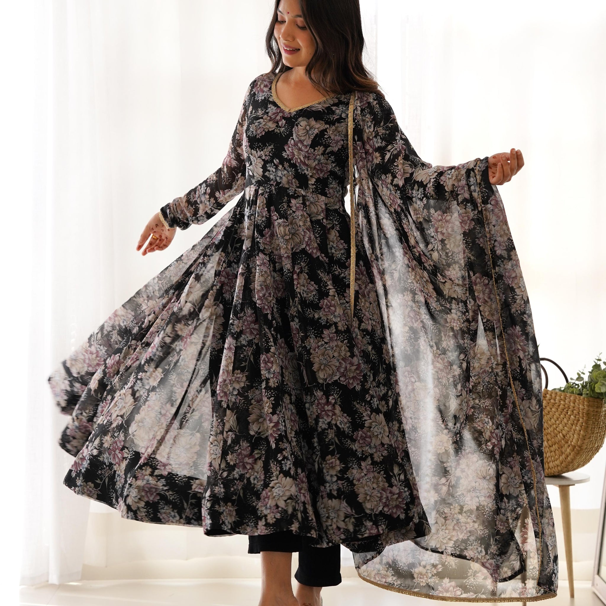 Angel Wardrobe: Presenting new high end level up quality laheriya print colour outfit is perfect for upcoming summer weddings which provides you more comfort and stylish